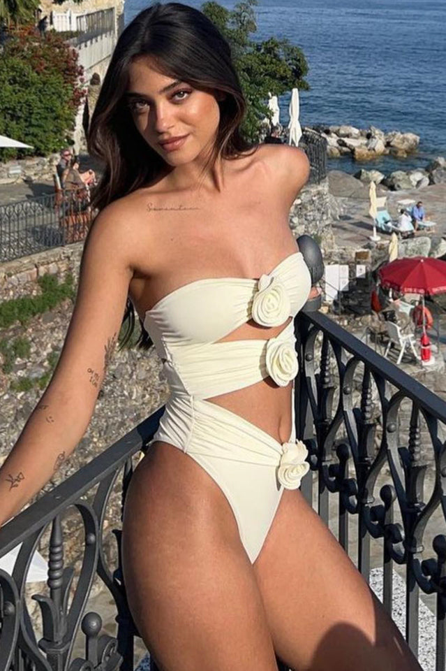 Aerie Düğümlü Tek Parça Mayo