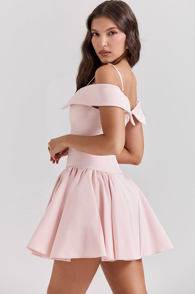 Elida Black Mini Elbise