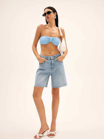 Büzgülü Bikini Takımı