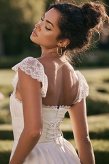Lace A-Line Mini Elbise