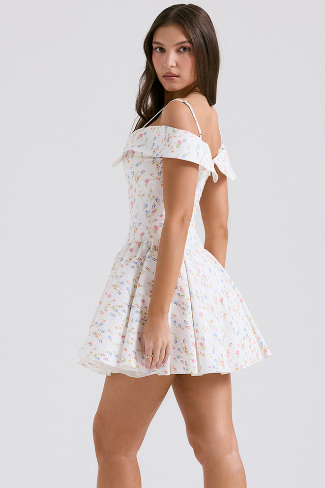 Elida Black Mini Elbise