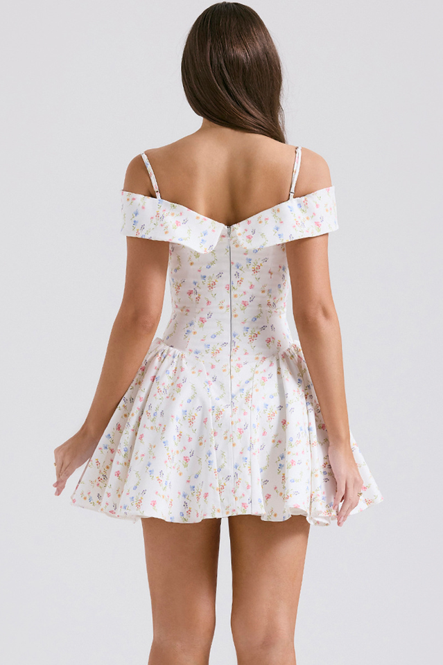 Elida Black Mini Elbise
